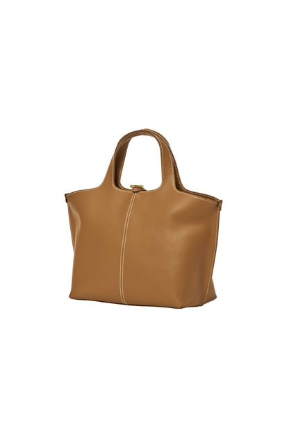 PANIER TOTE BAG (TAN BROWN)