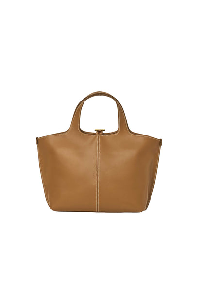 PANIER TOTE BAG (TAN BROWN)