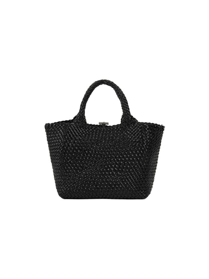 PANIER WOVEN BAG (SOFT BLACK)
