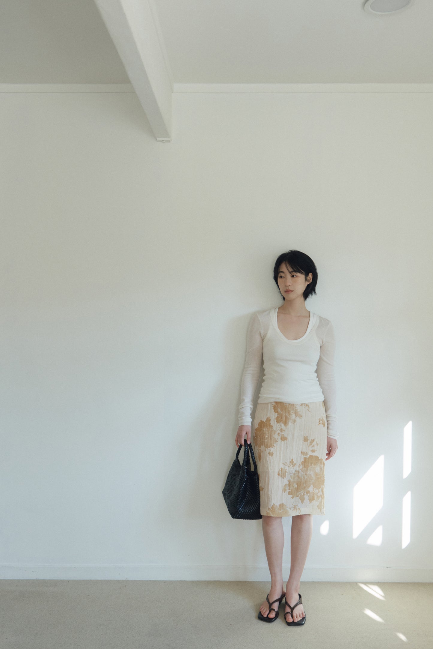 PANIER WOVEN BAG (SOFT BLACK)