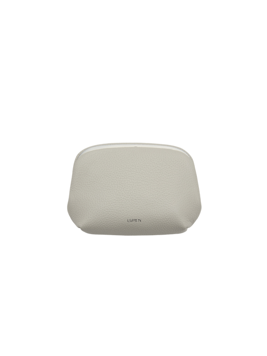 PAVE FRAME POUCH (MISTY WHITE)