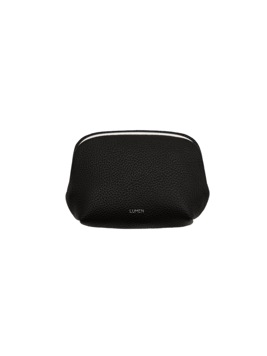 PAVE FRAME POUCH (SOFT BLACK)