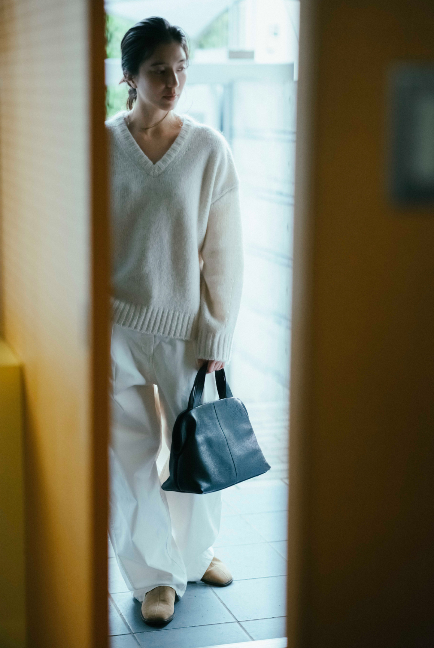 PAVE TOTE BAG (MUD BROWN)