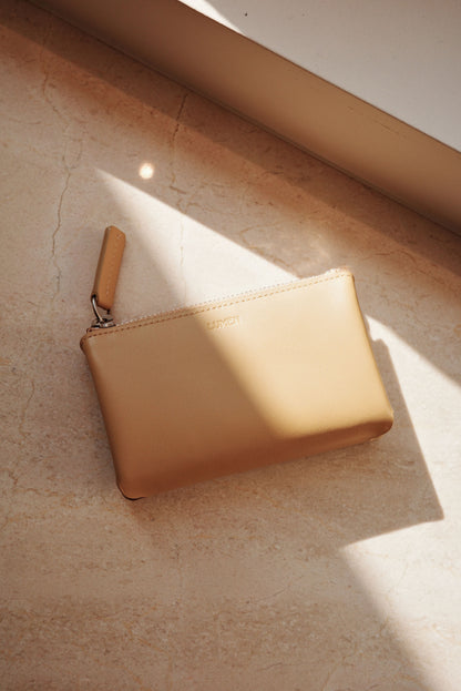 PILLOW CARD WALLET (MUSTARD YELLOW)