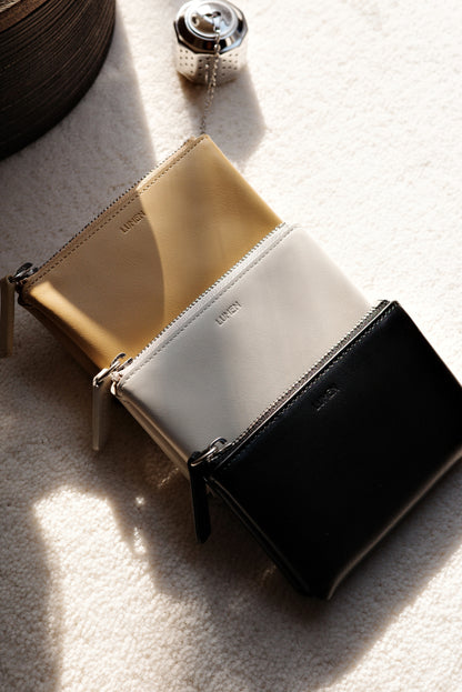 PILLOW CARD WALLET (PORCELAIN WHITE)