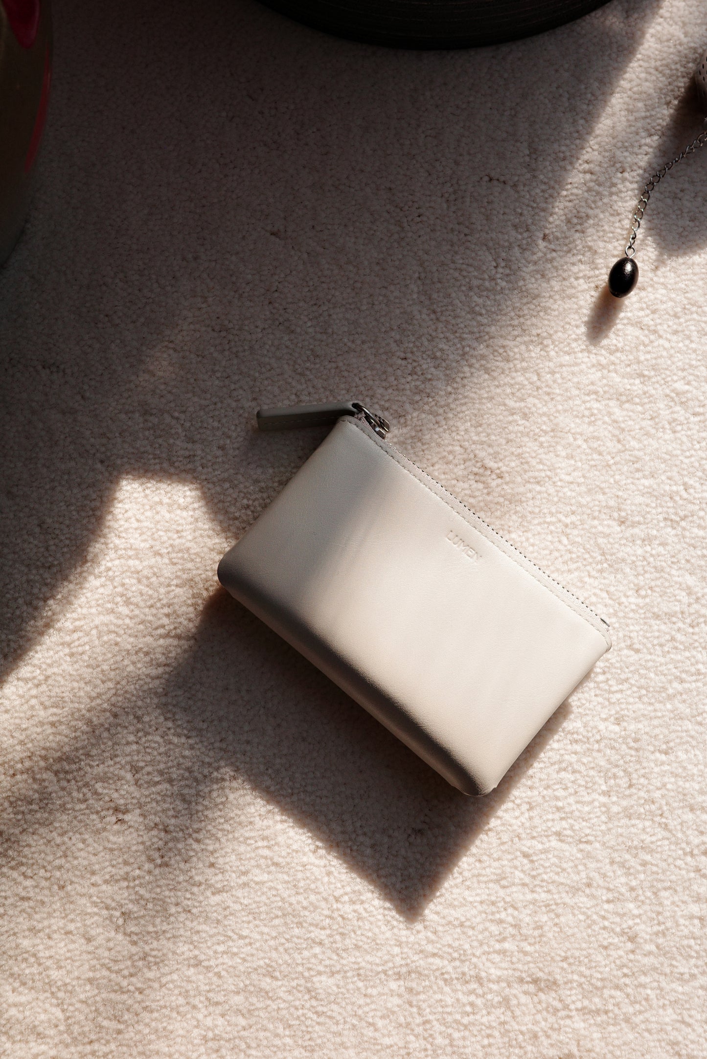 PILLOW CARD WALLET (PORCELAIN WHITE)