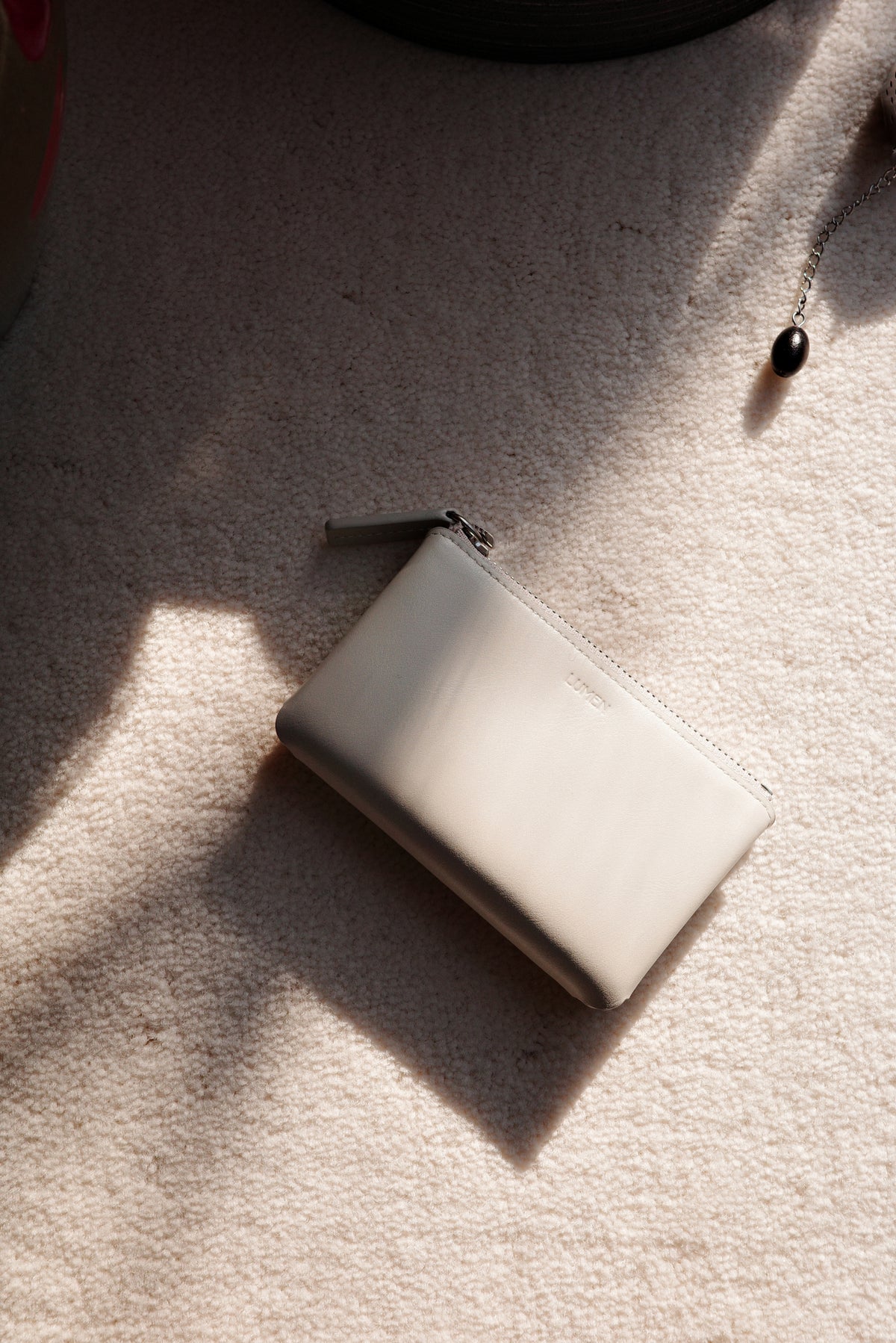 PILLOW CARD WALLET (PORCELAIN WHITE) - Atelier de LUMEN
