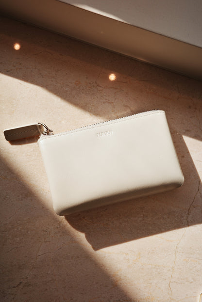 PILLOW CARD WALLET (PORCELAIN WHITE)