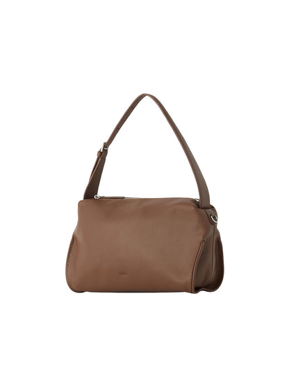 PILLOW TOTE BAG (CAMEL BROWN)