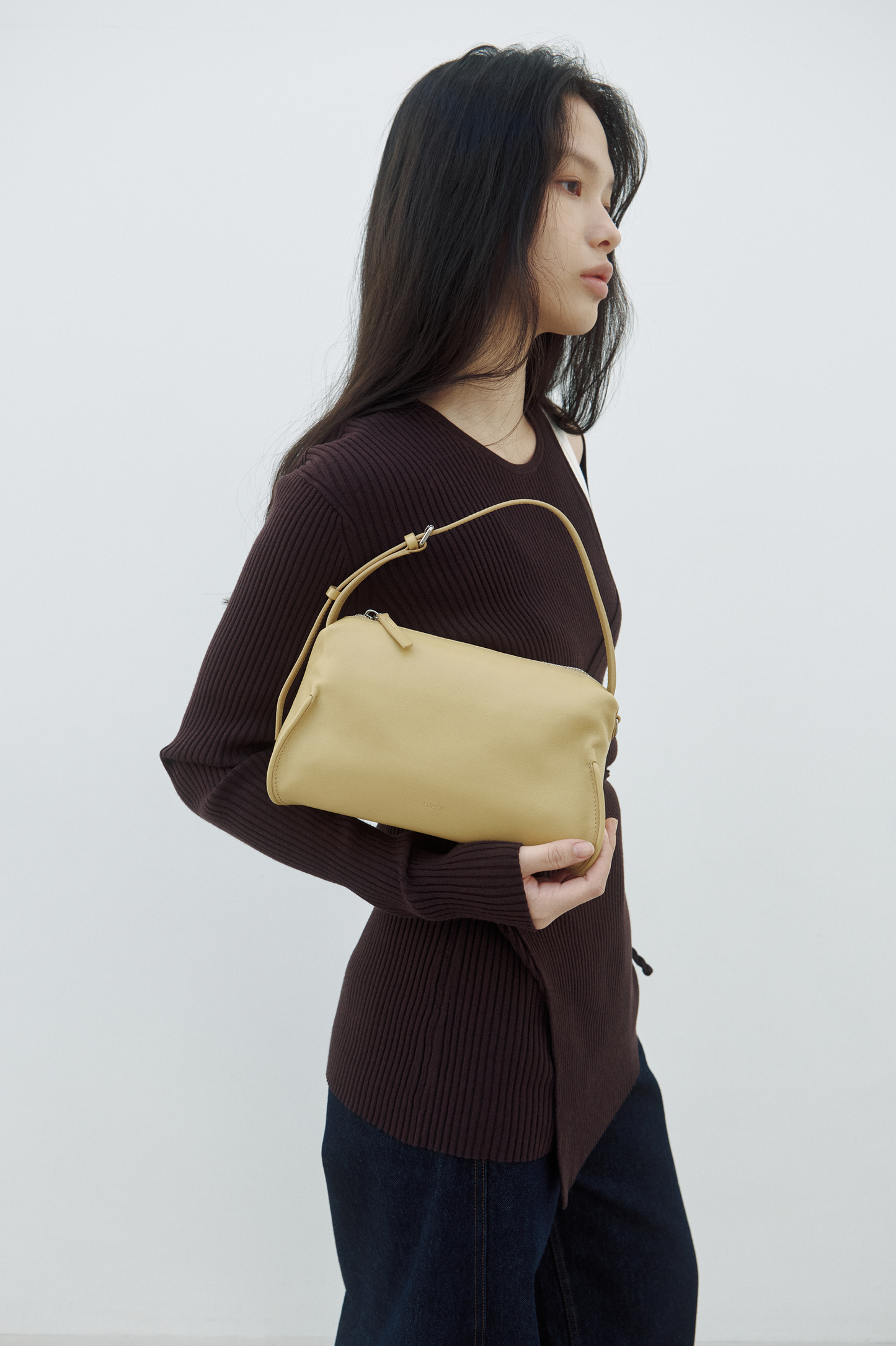 PILLOW TOTE BAG (MUSTARD YELLOW)