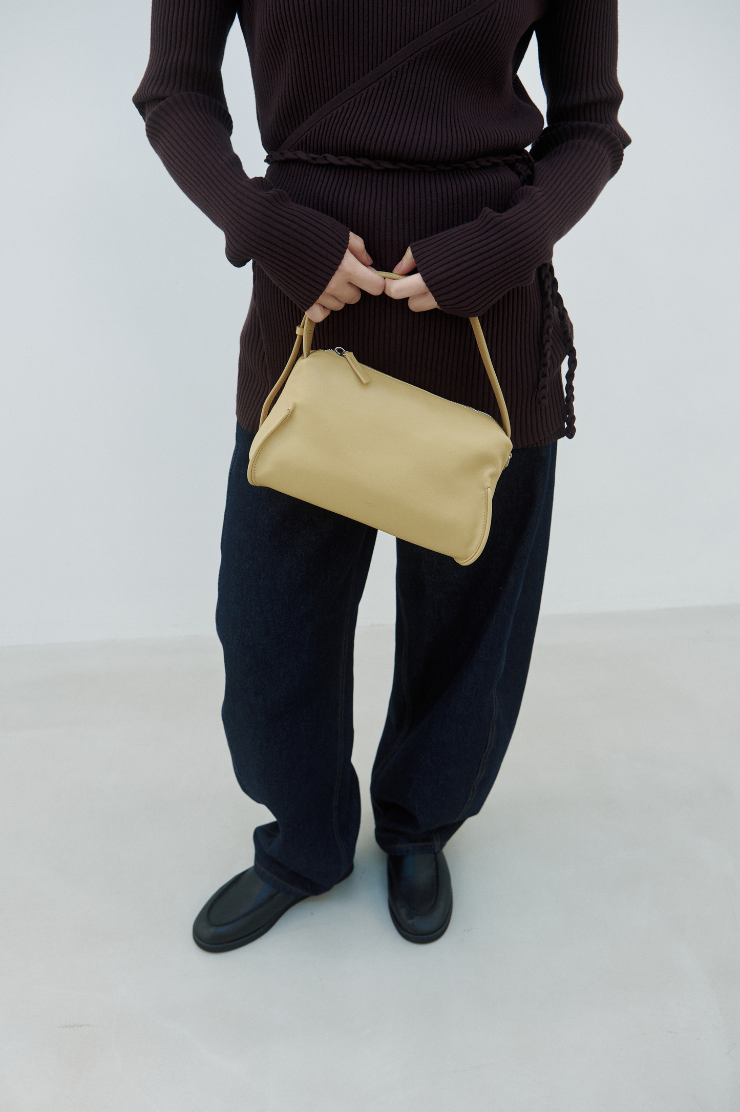 PILLOW TOTE BAG (MUSTARD YELLOW)