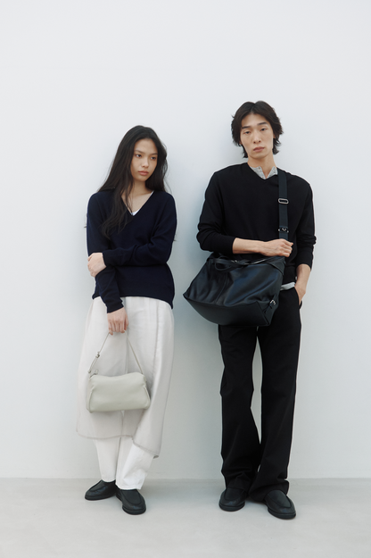 PILLOW TOTE BAG (PORCELAIN WHITE)