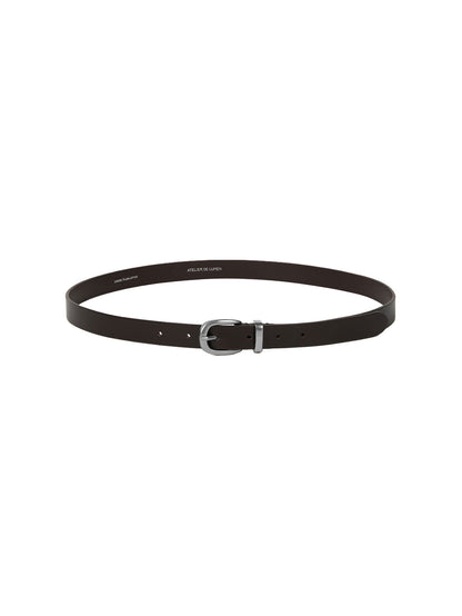 SOBRE AMPLE LEATHER BELT (ORGAN BROWN)
