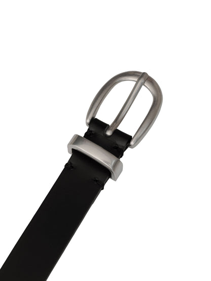 SOBRE LEATHER BELT (SOFT BLACK)