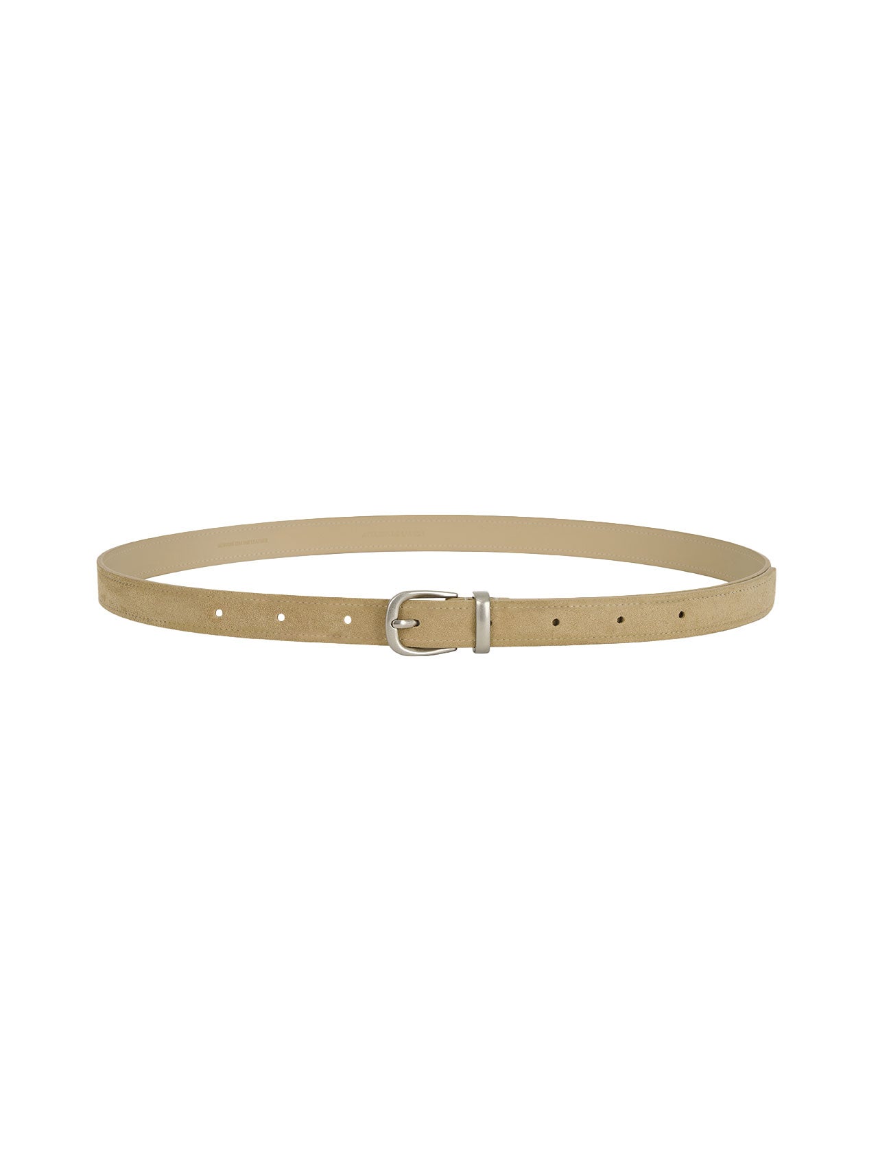SOBRE AMPLE LEATHER BELT (SUEDE SAND)