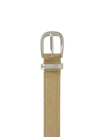 SOBRE AMPLE LEATHER BELT (SUEDE SAND)