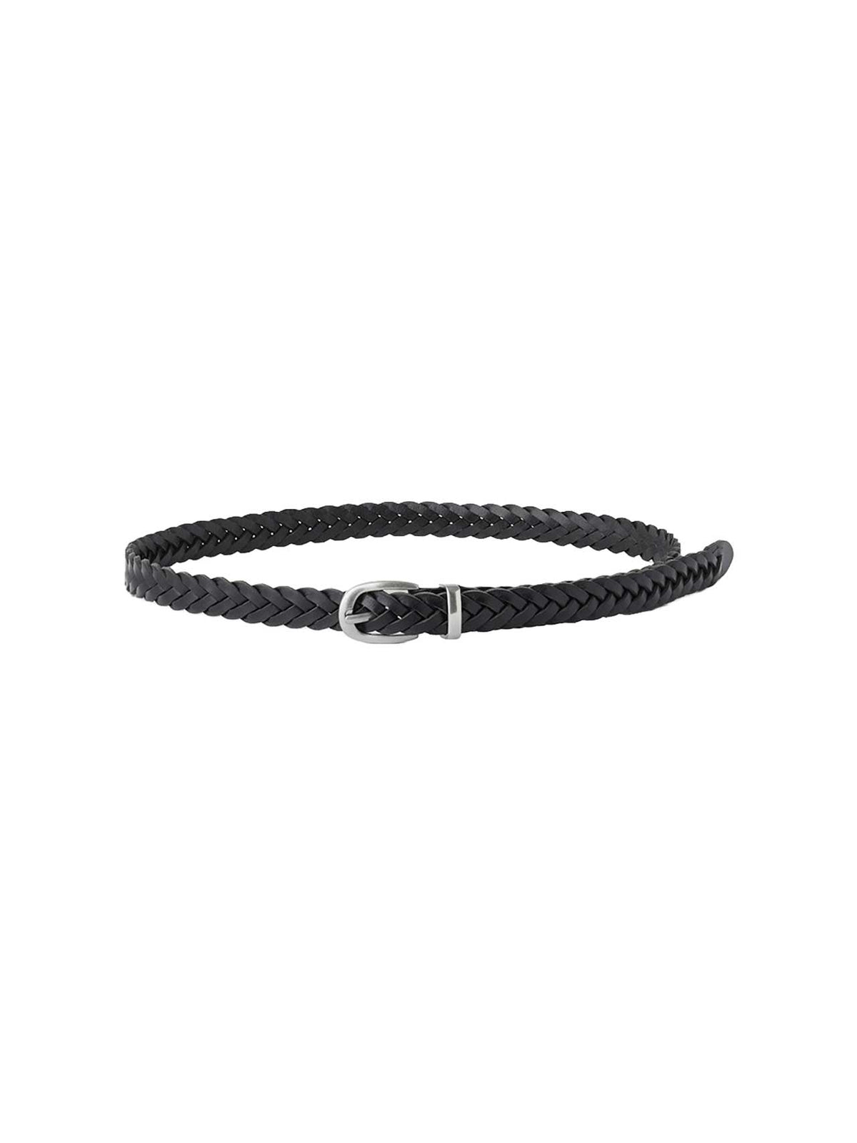SOBRE WOVEN BELT (SOFT BLACK) - Atelier de LUMEN