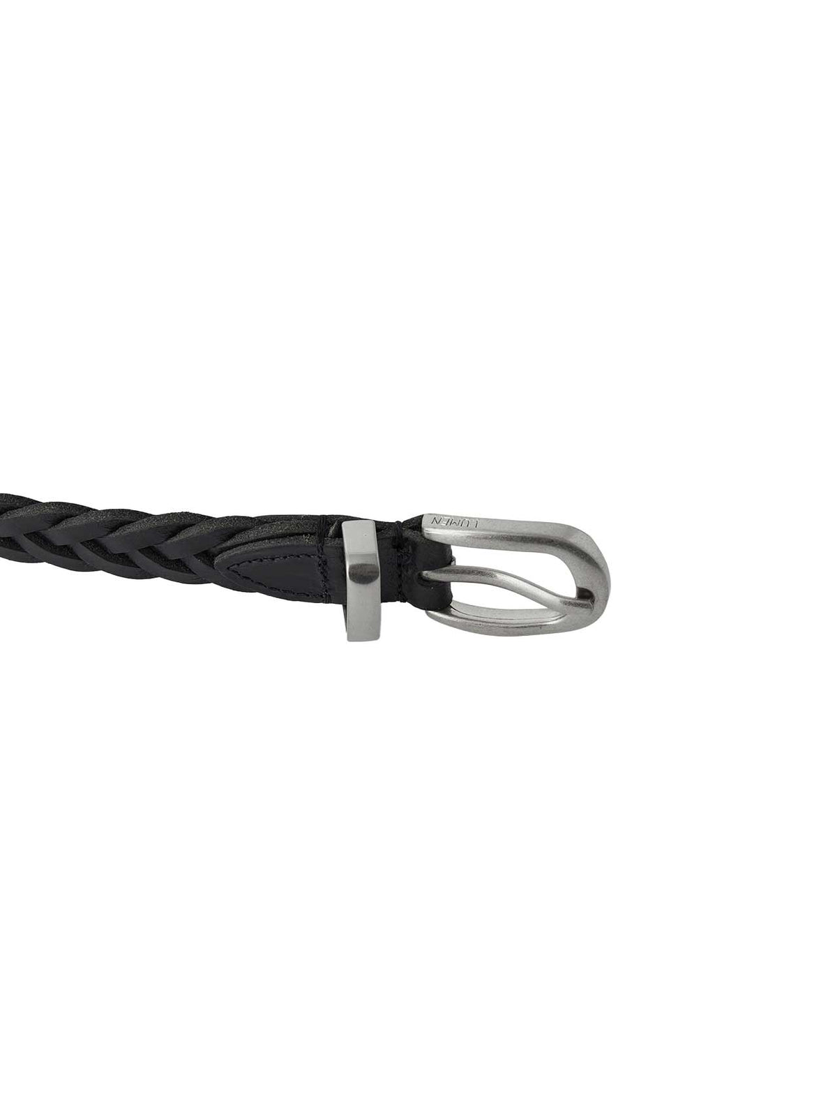 SOBRE WOVEN BELT (SOFT BLACK) - Atelier de LUMEN