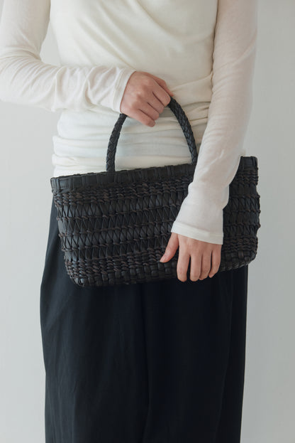 SOFIA WEAVING BAG (ORGAN BROWN)