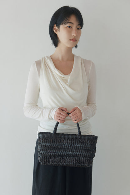 SOFIA WEAVING BAG (ORGAN BROWN)