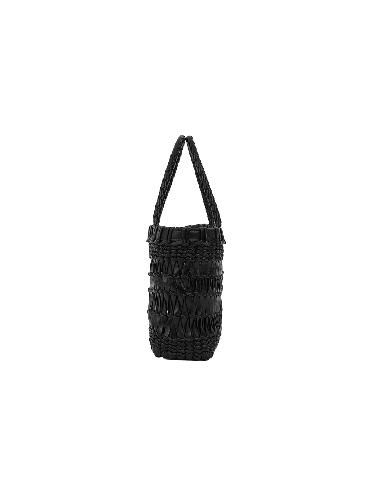 SOFIA WEAVING BAG (SOFT BLACK) - Atelier de LUMEN