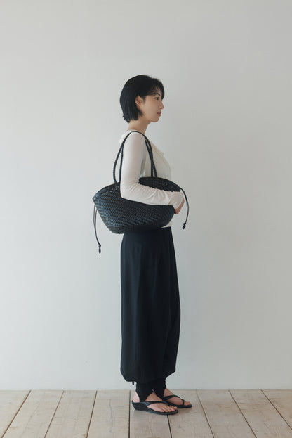 TWIG BASKET GRAND BAG (DRIED BLACK)