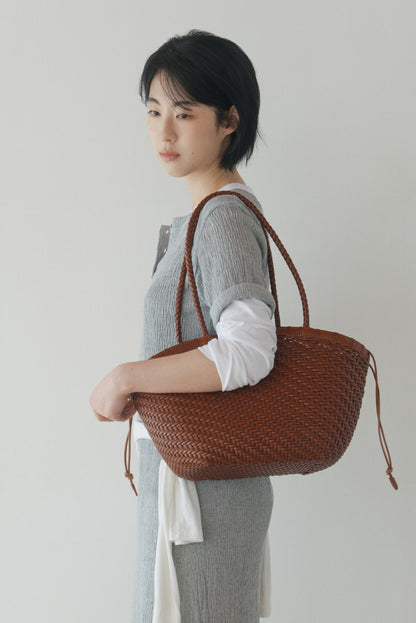 TWIG BASKET GRAND BAG (DRIED TAN)