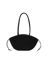 TWIG BASKET SHOULDER BAG (DRIED BLACK)