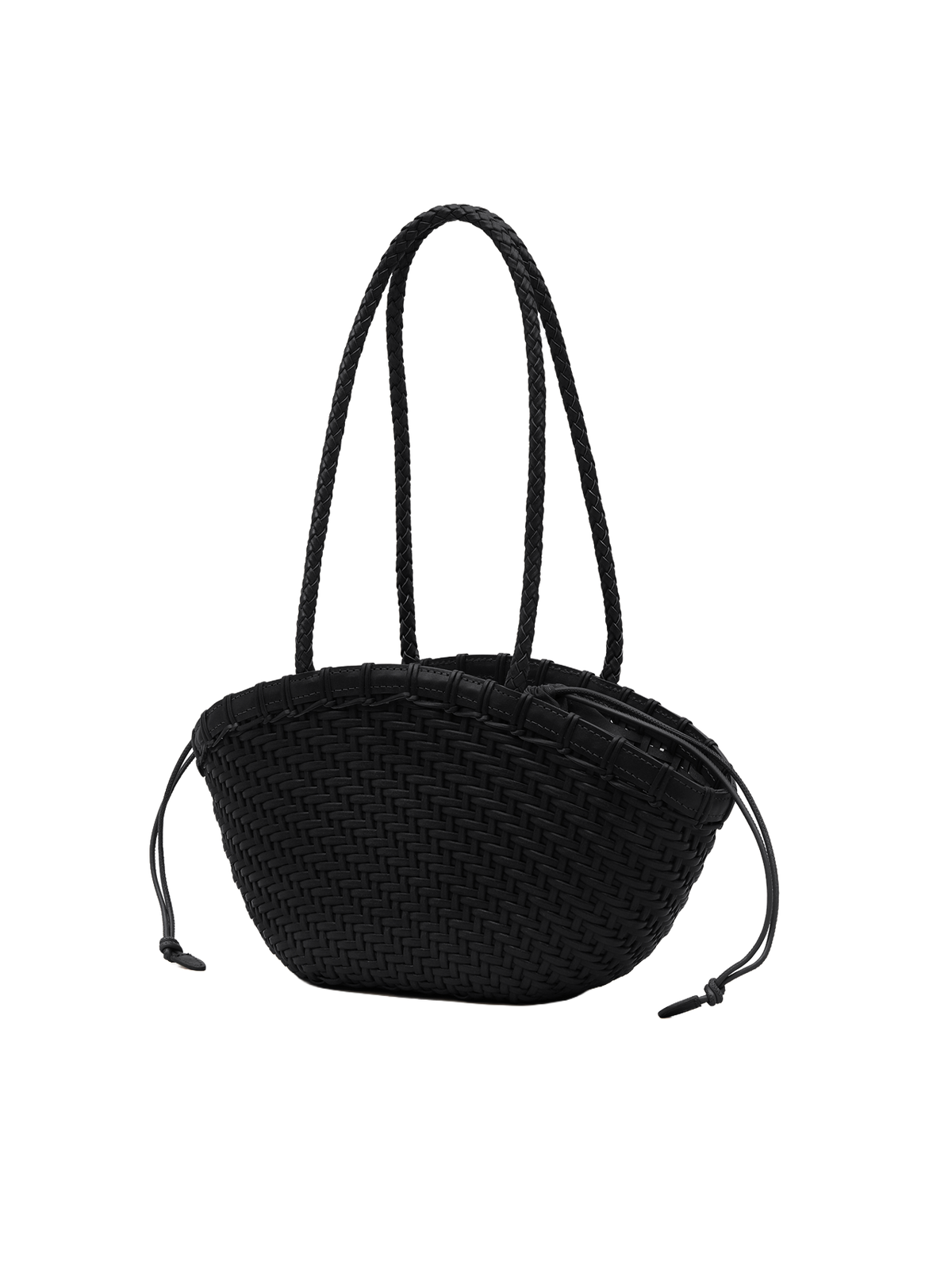 TWIG BASKET SHOULDER BAG (DRIED BLACK) - Atelier de LUMEN
