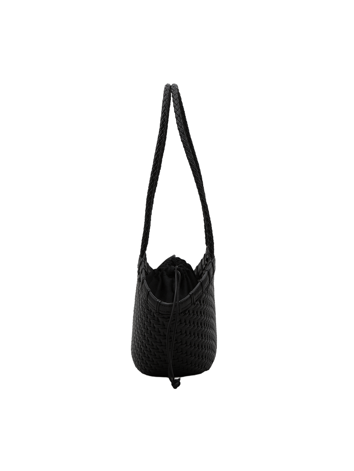 TWIG BASKET SHOULDER BAG (DRIED BLACK) - Atelier de LUMEN
