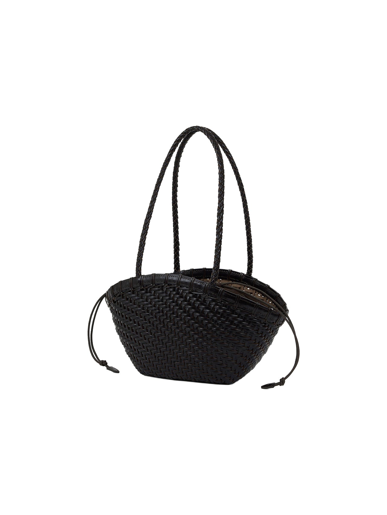 TWIG BASKET SHOULDER BAG (DRIED BROWN)