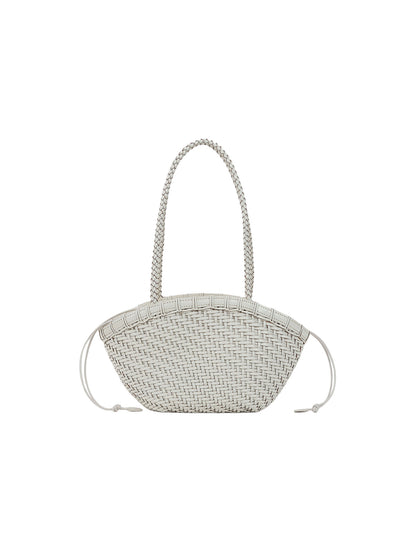 TWIG BASKET SHOULDER BAG (DRIED IVORY)