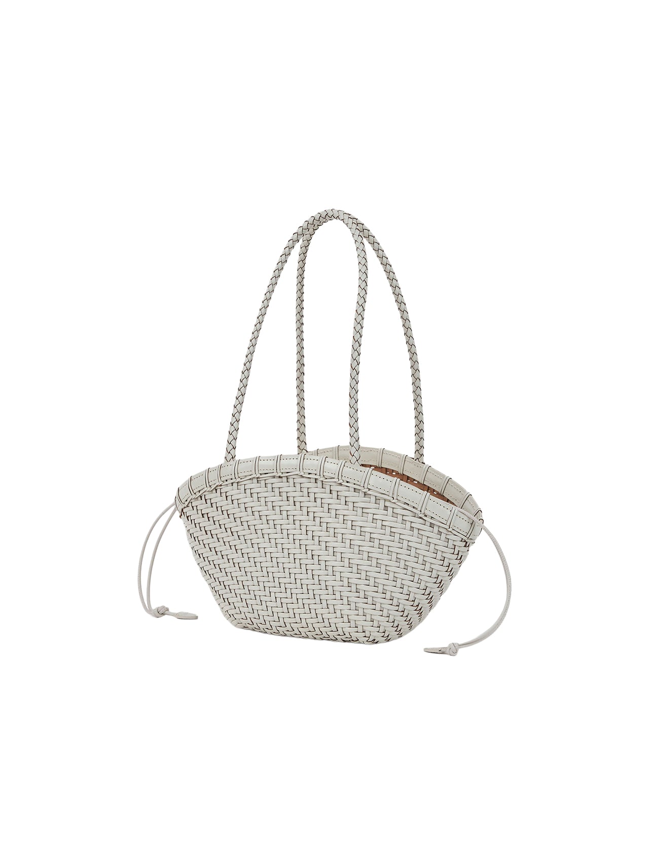 TWIG BASKET SHOULDER BAG (DRIED IVORY)