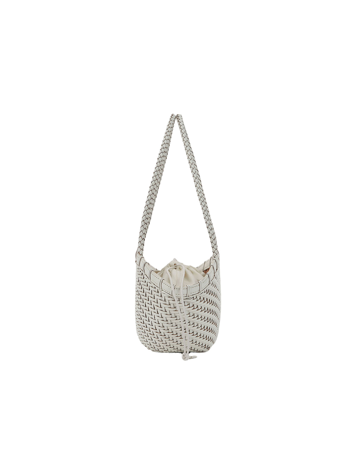 TWIG BASKET SHOULDER BAG (DRIED IVORY) - Atelier de LUMEN