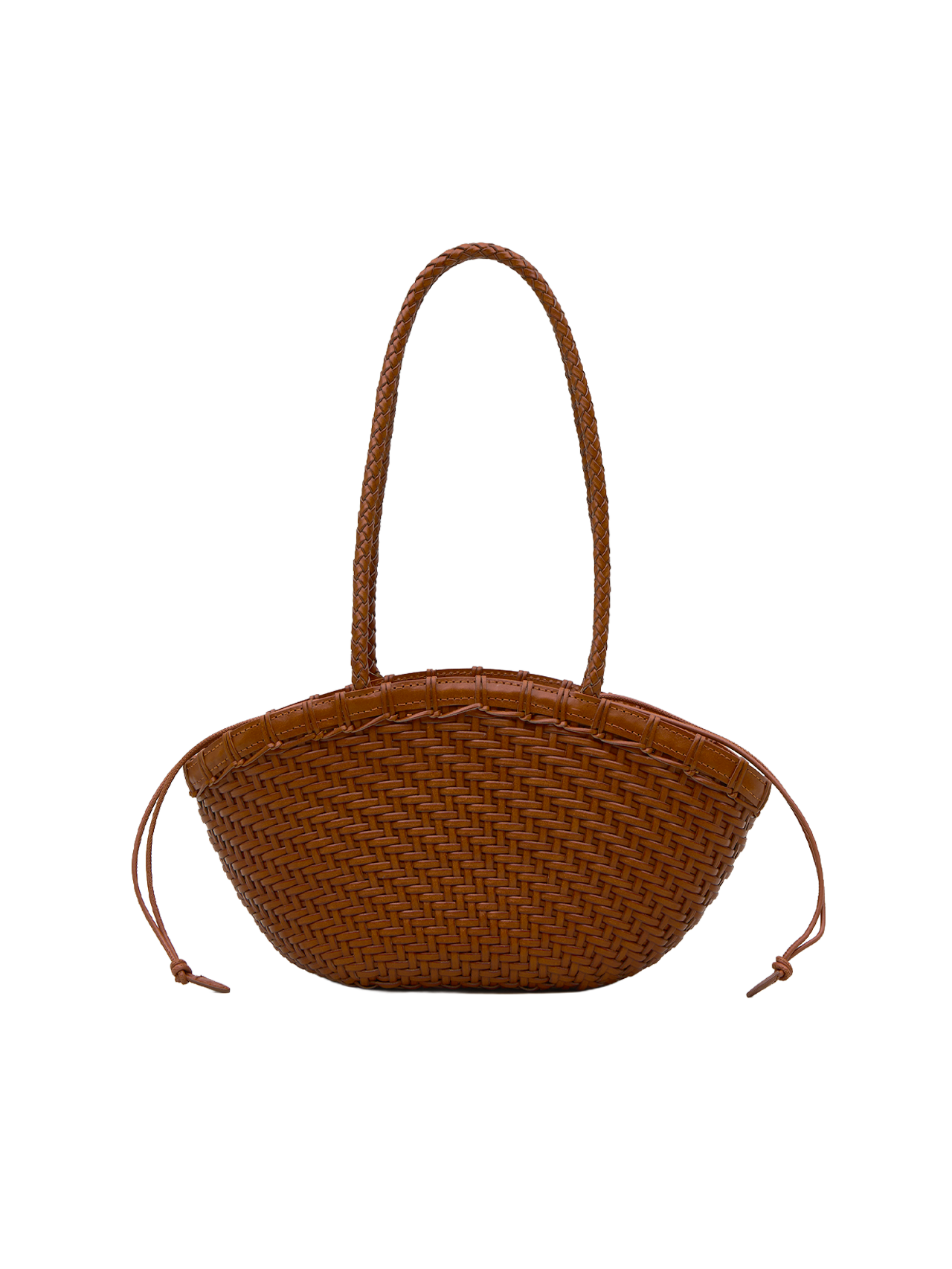 TWIG BASKET SHOULDER BAG (DRIED TAN)