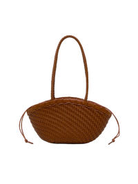 TWIG BASKET SHOULDER BAG (DRIED TAN)
