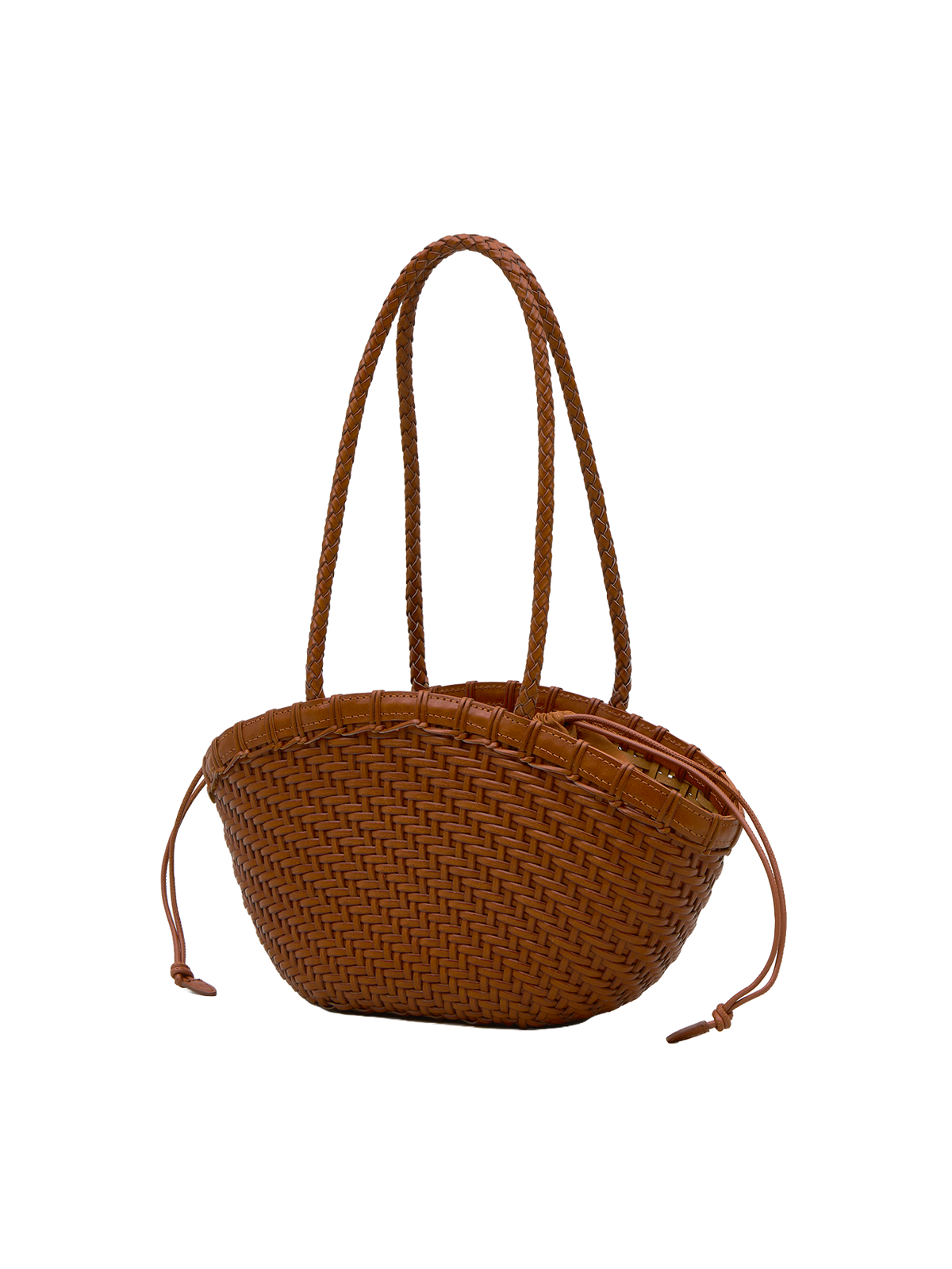 TWIG BASKET SHOULDER BAG (DRIED TAN) - Atelier de LUMEN