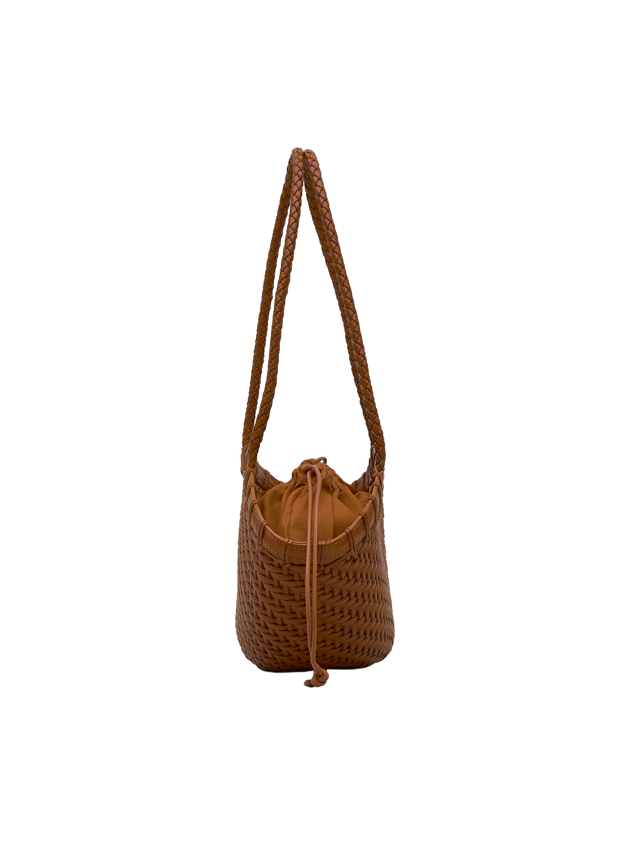TWIG BASKET SHOULDER BAG (DRIED TAN)