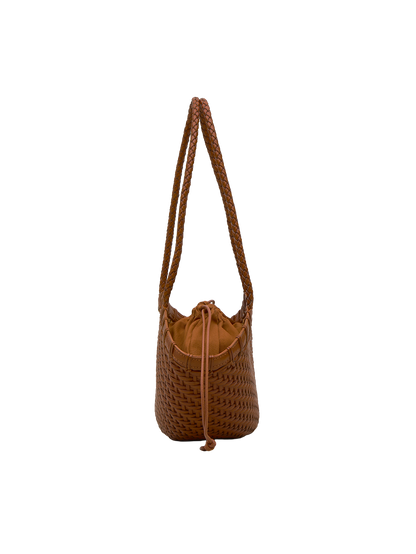 TWIG BASKET SHOULDER BAG (DRIED TAN)