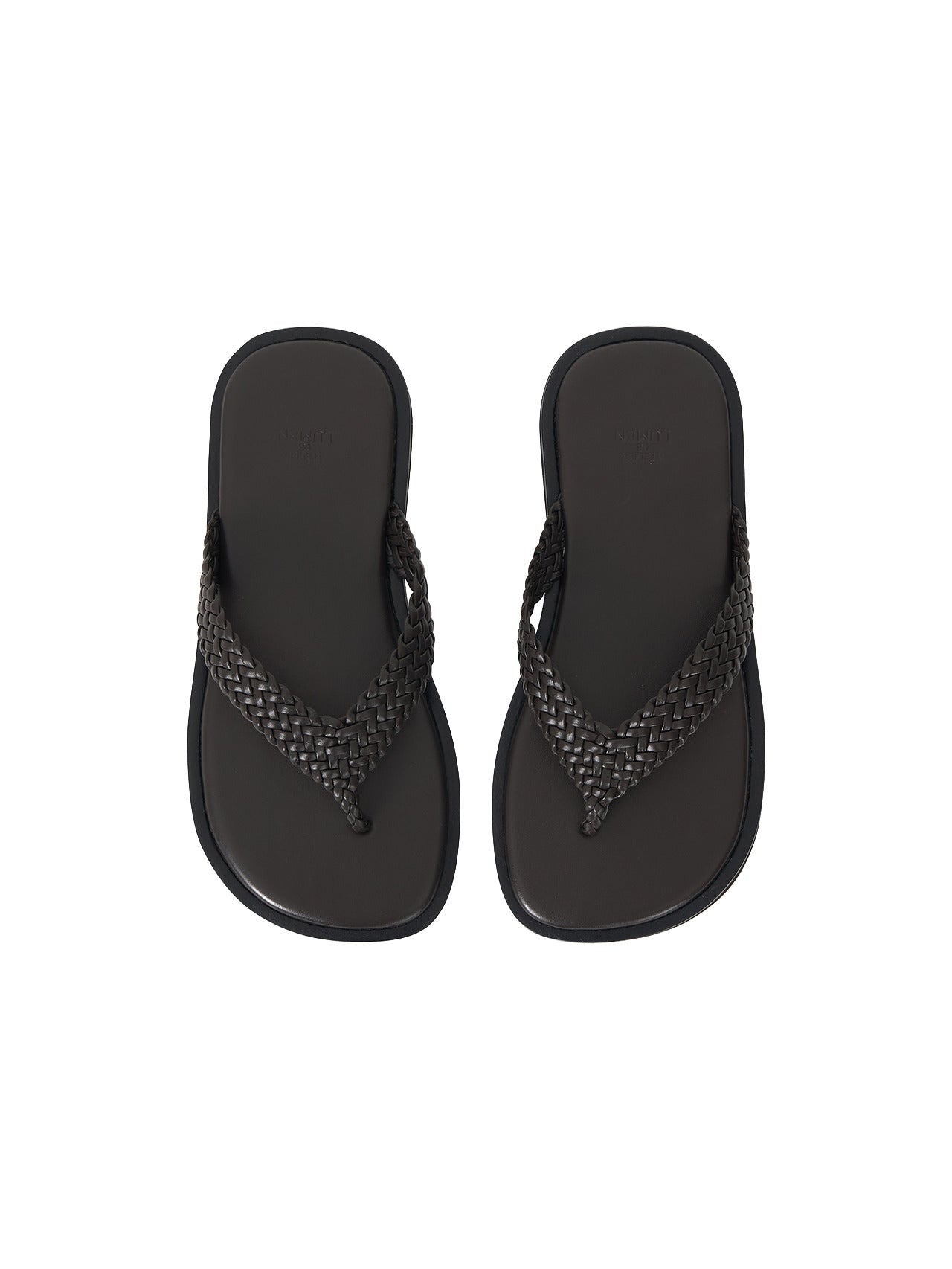 WOVEN FLIP (DARK BROWN)
